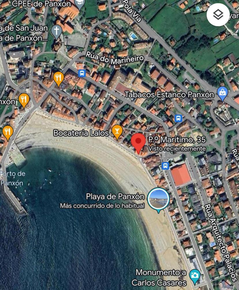 Apartmán Paseo Maritimo Panxon Nigrán Exteriér fotografie